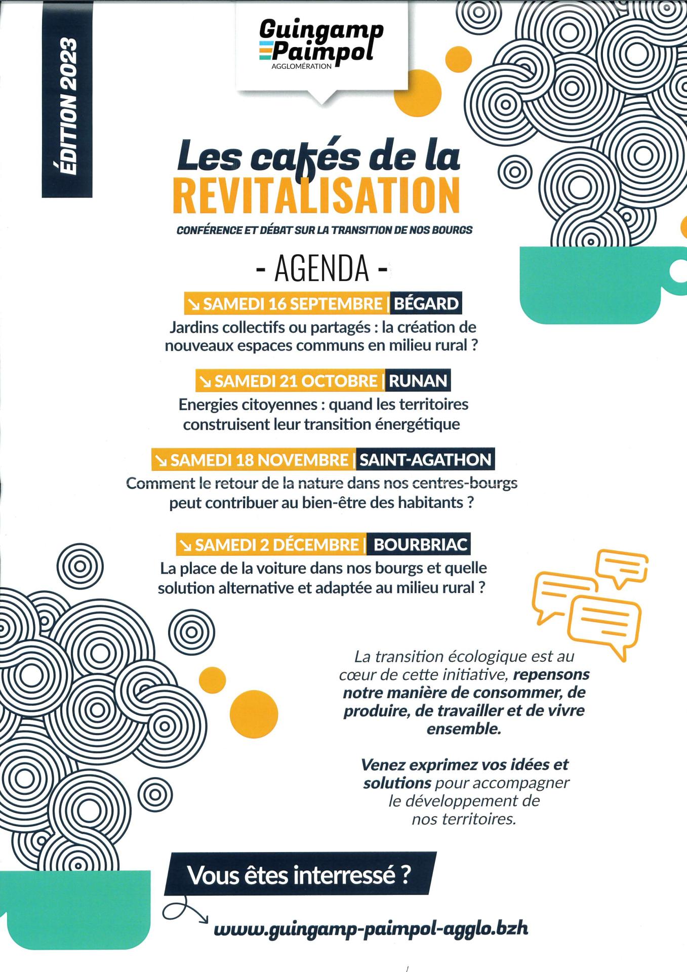 Cafés revitalisation 2023
