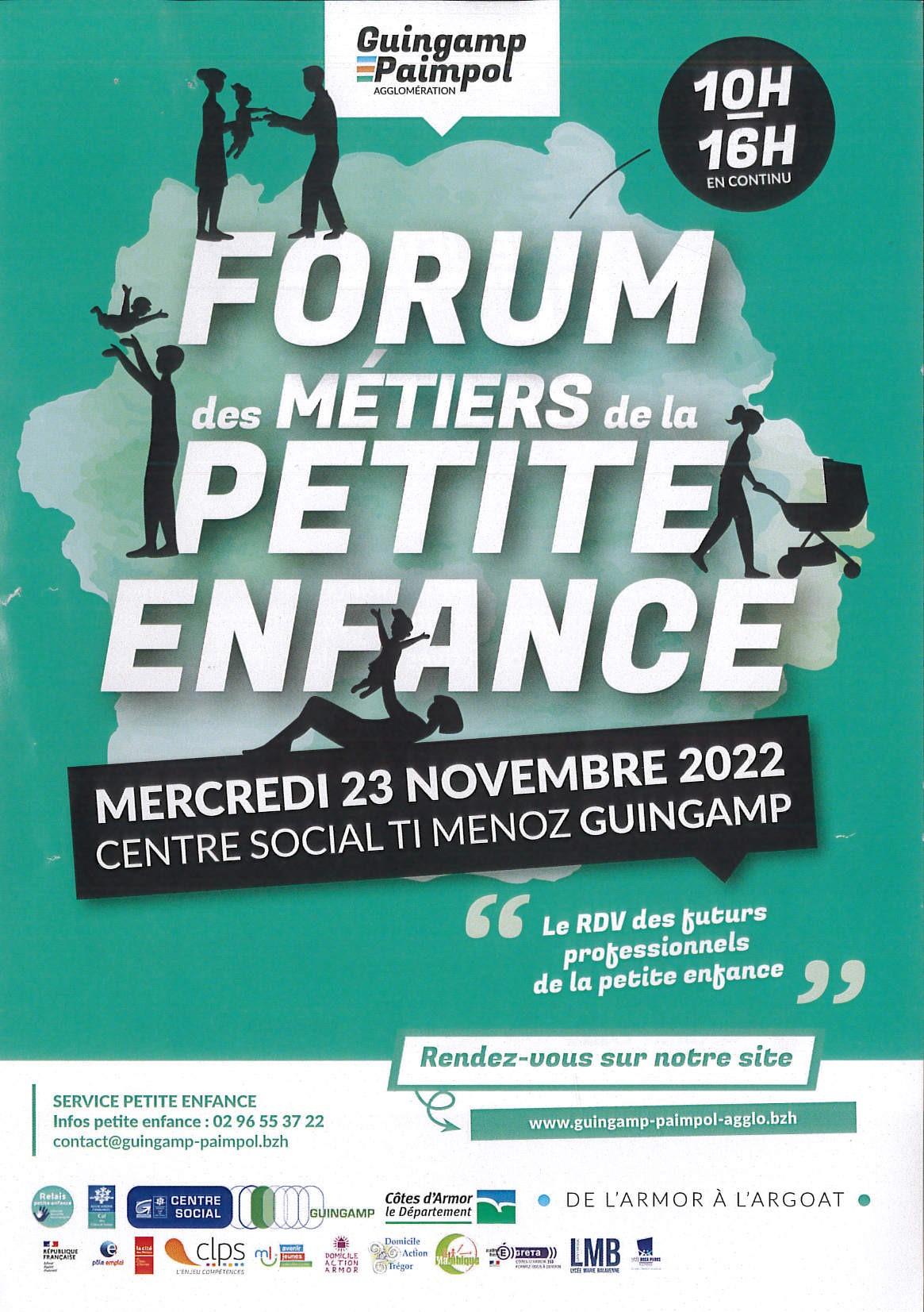Gpa forum metiers petite enfance
